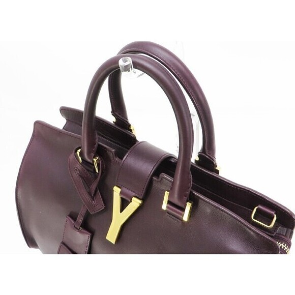 SAINT LAURENT PARIS Cabas bag Bordeaux - Picture 4 of 6